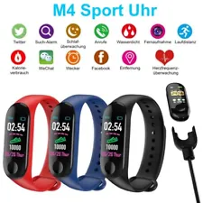 Bluetooth Smartwatch Fitness Armband Fitnesstracker Uhr Sportuhr Wasserresistent