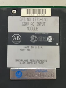 ALLEN BRADLEY 1771-IAD UNIVERSITY SURPLUS WE SHIP INTERNATIONAL - Picture 1 of 4