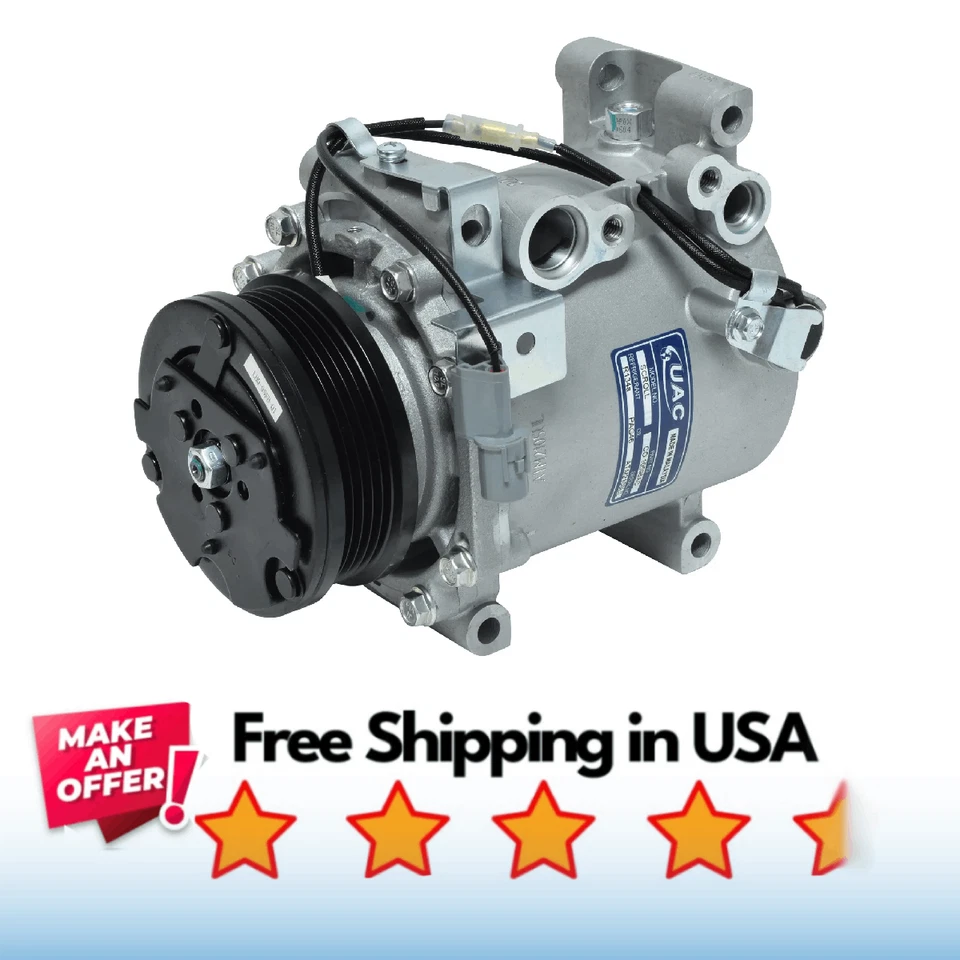 Compressor A/C Fit Mitsubishi Eclipse 2000-2005, Mitsubishi Galant 2000-2003 - Image 1 of 1