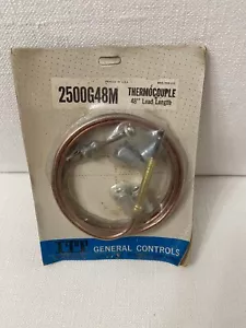 ITT General Controls Thermocouple 48” Lead Length 2500G48M NOS - Picture 1 of 3
