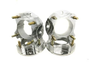POLARIS RZR 570 & RANGER BILLET WHEEL SPACERS 2 INCH 3/8-24 STUDS MADE IN USA - Picture 1 of 3