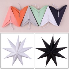 3D Paper Star Lampshade Lantern Christmas Wedding Party Wall Hanging Decoration