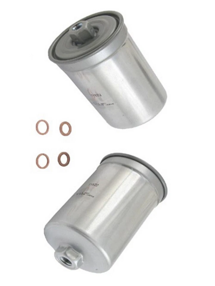 2 Gas Fuel Filters Cartridge Strainer Element for Volvo 745 940 s90 v90 for Saab - Image 1 of 1