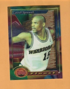 Latrell Sprewell Golden State Warriors 1993-94 Finest #30 Alabama 6T - Picture 1 of 2