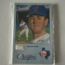 1990 Historic Limited Editions Nolan Ryan Postcard Set Series 1 set of 12