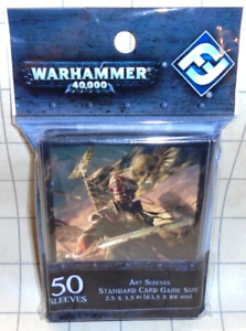 Warhammer 40k Astra Militarum Card Protector Pack NIB OOP - FFG Art Sleeves