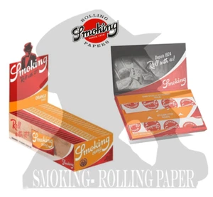 CARTINE SMOKING ORANGE CORTE Doppie Tipo A DOUBLE ARANCIONI 25 Libretti - Zdjęcie 1 z 1