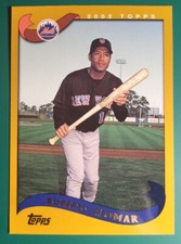 2002 Topps New York Mets Baseball Card #520 Roberto Alomar FREE S&H 