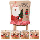  Christmas Decorations Clearance Holiday Chair Cover Elderly Cartoon