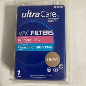 Filtro de vacío UltraCare UC68728-2 tipo Kenmore EF-2 y Panasonic tipo MC-V194H - Imagen 1 de 5