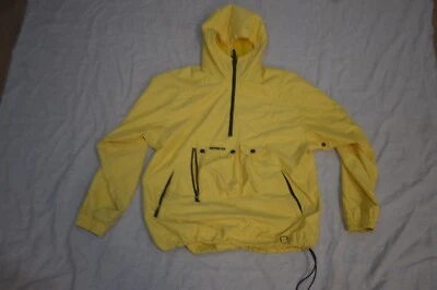 Vintage Obermeyer Mens Yellow Adinorak Jacket Med Windbreaker Lined - Image 1 of 4