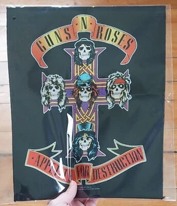 Large Guns N' Roses Band Back Patch Licensed 2012 Sew On Battle Jacket Patch - Picture 1 of 10