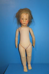 50er Jahre Käthe Kruse Großes Deutsches KIND  Mädchen Puppe  52cm VEB Bad Kösen - Bild 1 von 18