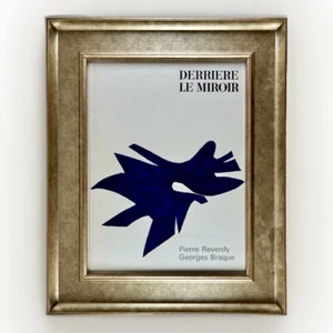 BRA-0520 Braque G Art Oiseaux Composition Photogravure for 1st Edition Derrière - Picture 1 of 6