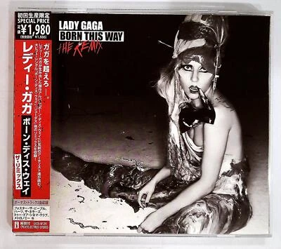 Lady Gaga – Born This Way - The Remix UICS-9129 JP CD Compilation OBI - Image 1 of 3