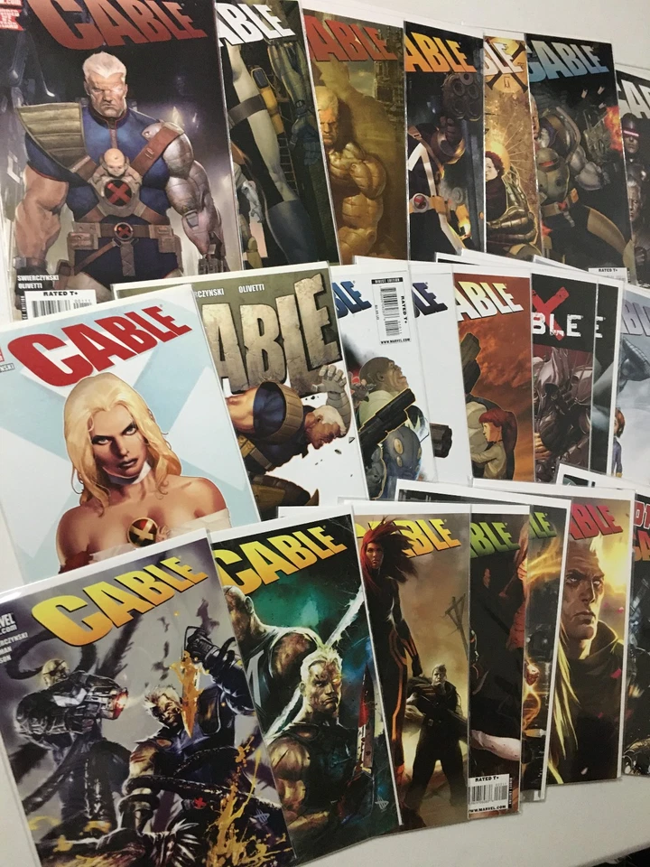 Cable (2008) Vol. 2 Lot of 27 Comics - Complete Run Issues #1-24 + King Size - Image 1 of 4