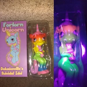 FORLORN UNICORN Rainbow Color DESIGNER VINYL FIGURE RON ENGLISH NEW - Picture 1 of 14