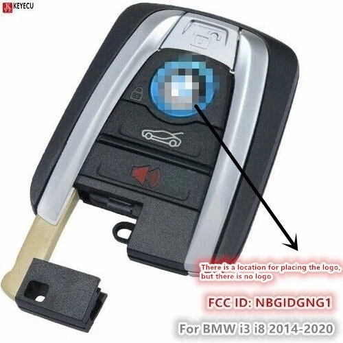 OEM for BMW i3 i8 2013-18 REMOTE KEYLESS ENTRY FOB SMART KEY NBGIDGNG1 PROXIMITY Foto 1 de 3
