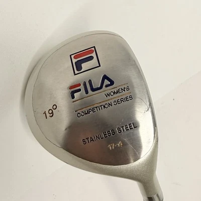 FILA Women’s Competition Series 19° Fairway Wood Golf Club Stainless Steel - Image 1 of 4