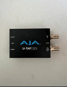 Aja U-TAP SDI Proste urządzenie przechwytujące USB 3.0 SDI z zasilaniem - Zdjęcie 1 z 2