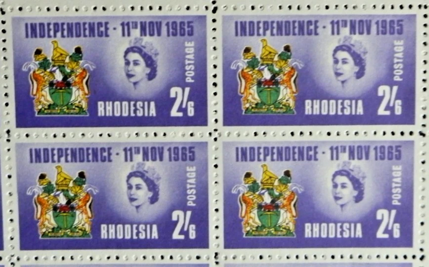 RHODESIA 1965 SG358 INDEPENDENCE -  MNH - Image 1 of 1