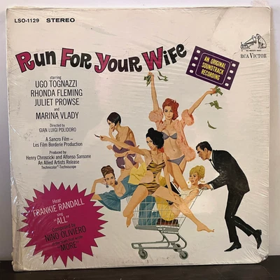 RUN FOR YOUR WIFE Movie Soundtrack (1966) - 12" Vinyl Record LP - SEALED - Image 1 of 2