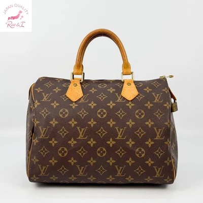 Bolso de Mano Louis Vuitton Speedy 30 Monograma Lona LV Auténtico M41526 B25102903 Foto 1 de 4