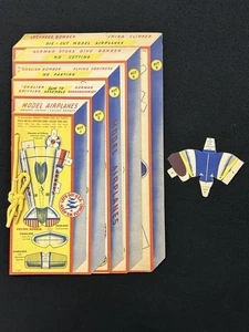 MODEL AIRPLANES punch-outs VTG 5 planes Let’s Go U.S.A.! - Picture 1 of 3