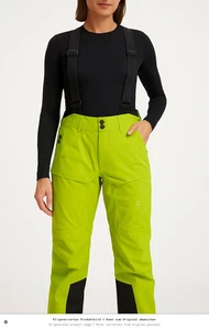 Haglöfs Skihose Damen Outdoor Sportlich Funktional Gelb Gr. S L32 Polyester - Bild 1 von 6