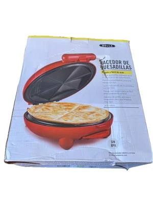 Bella 8" Quesadilla Maker, Red - Изображение 1 из 4