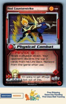 [MP] Red Counterstrike #108 - Dragonball Z: - DBZ TCG CCG 4229 - Image 1 of 2