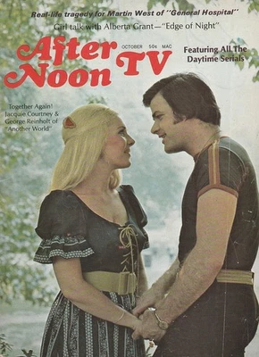 Afternoon TV magazine Oct 1971 GEORGE REINHOLT-JACQUELINE COURTNEY-STEVE & ALICE - Image 1 of 3