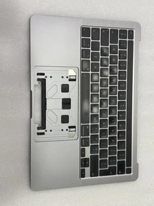 ORIGINAL: GRAU Topcase Tastatur QWERTY INTERNATIONAL Apple MACBOOK pro13" A2251 - Bild 1 von 2