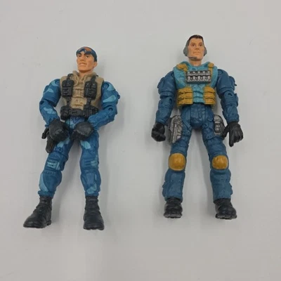 Lote de 2 figuras de acción de élite Lanard The Corps Elliot Reaver Billy Johnson 2003 Foto 1 de 4