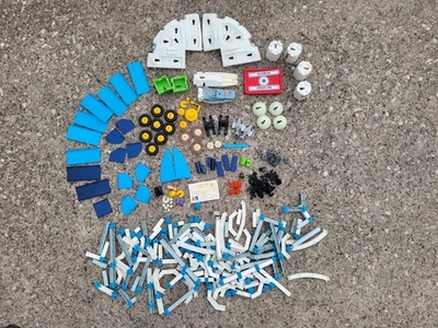 Lote Mattel Construx, 160+ Piezas, Paneles, Ruedas, Conectores, Panel Helicóptero Foto 1 de 4