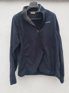 Mens navy craghoppers fleece quarter zip large - Picture 1 of 6