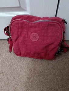 Kipling Candy Crossbody Bag In Raspberry - Picture 1 of 3