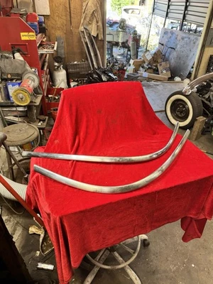 1950 1951 1952 Chevrolet 2 Door Hardtop Pair  Quarter Belt Trim Moulding - Image 1 of 4