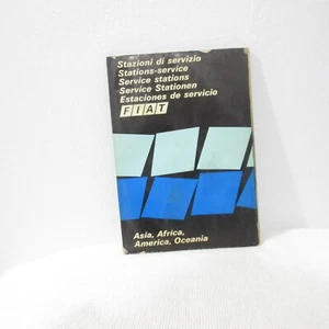 OLD FIAT SERVICE STATIONS HANDBOOK PRINTED IN 1970 - Picture 1 of 10