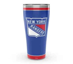 New York Rangers 30 ounce Stainless Steel Travel Mug - Picture 1 of 2