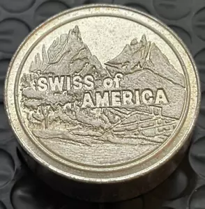 PLATA SUIZA DE AMÉRICA .999 DE COLECCIÓN 5 OZ. ROLO REDONDO - ¡REALMENTE HERMOSO!! - Imagen 1 de 4