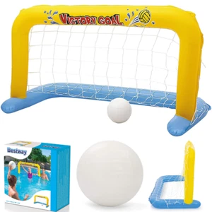 Bestway PORTA GIOCO GONFIABILE CON PALLA PER PISCINA MARE PALLANUOTO 52123 - Foto 1 di 7