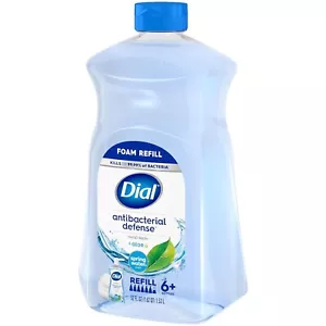Dial Antibacterial Foaming Hand Soap Refill, Spring Water, 52 fl oz - Picture 1 of 8
