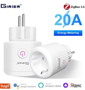 ZigBee 3.0 Steckdose | 230V 20A | Power Monitor | Alexa | ZigBee2MQTT | Google - Afbeelding 1 van 8