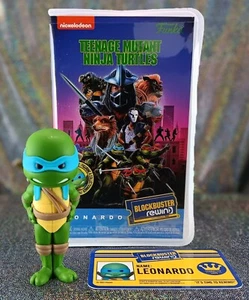 Funko LEONARDO Rewind Blockbuster Vinyl Figure Teenage Mutant Ninja Turtles - Picture 1 of 1