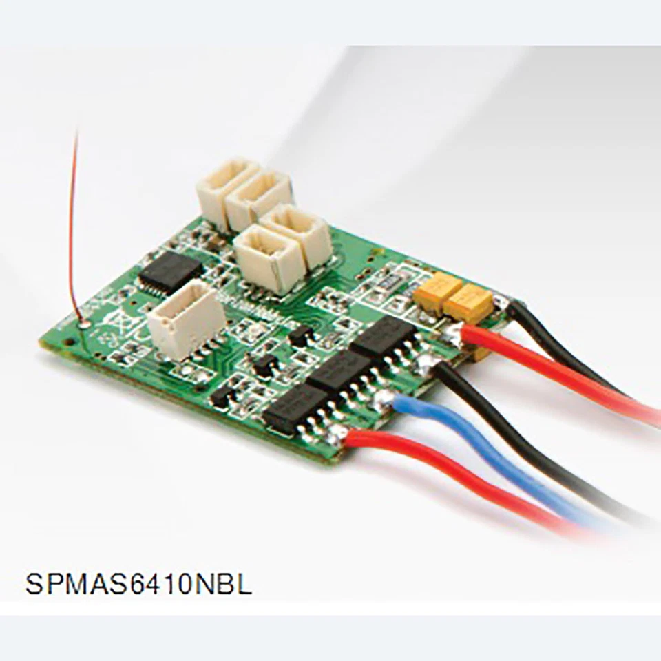 SPMAS6410NBL Micro AS3X Receiver w/ Integrated Brushless Speed Controller BL ESC - Image 1 of 1