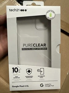 Tech21 Pure Clear Slim Protective Case For Google Pixel 4 XL - Clear - Picture 1 of 2