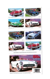 US Booklet 2005 Scott 3935b 50s Sporty Cars MNH 20 37 cent stamps. P# P1111 - Picture 1 of 2