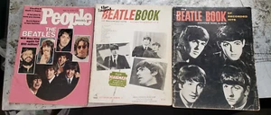 The Beatles Vintage Magazine & Song Book Lot of 3 70's 60's - Picture 1 of 6