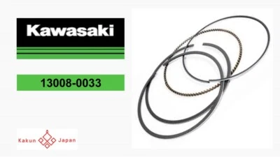 Kawasaki OEM 13008-0033 2008-2011 PISTON RING SET KLR650 KLR 650 - Image 1 of 4